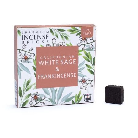 Aromafume - White Sage & Frankincense - Fehér Zsálya és Tömjén füstölőkocka