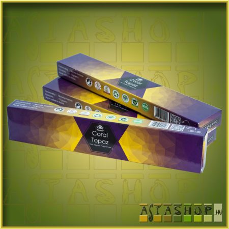 Wonder Aroma Coral Topaz - Korall Topáz Füstölők