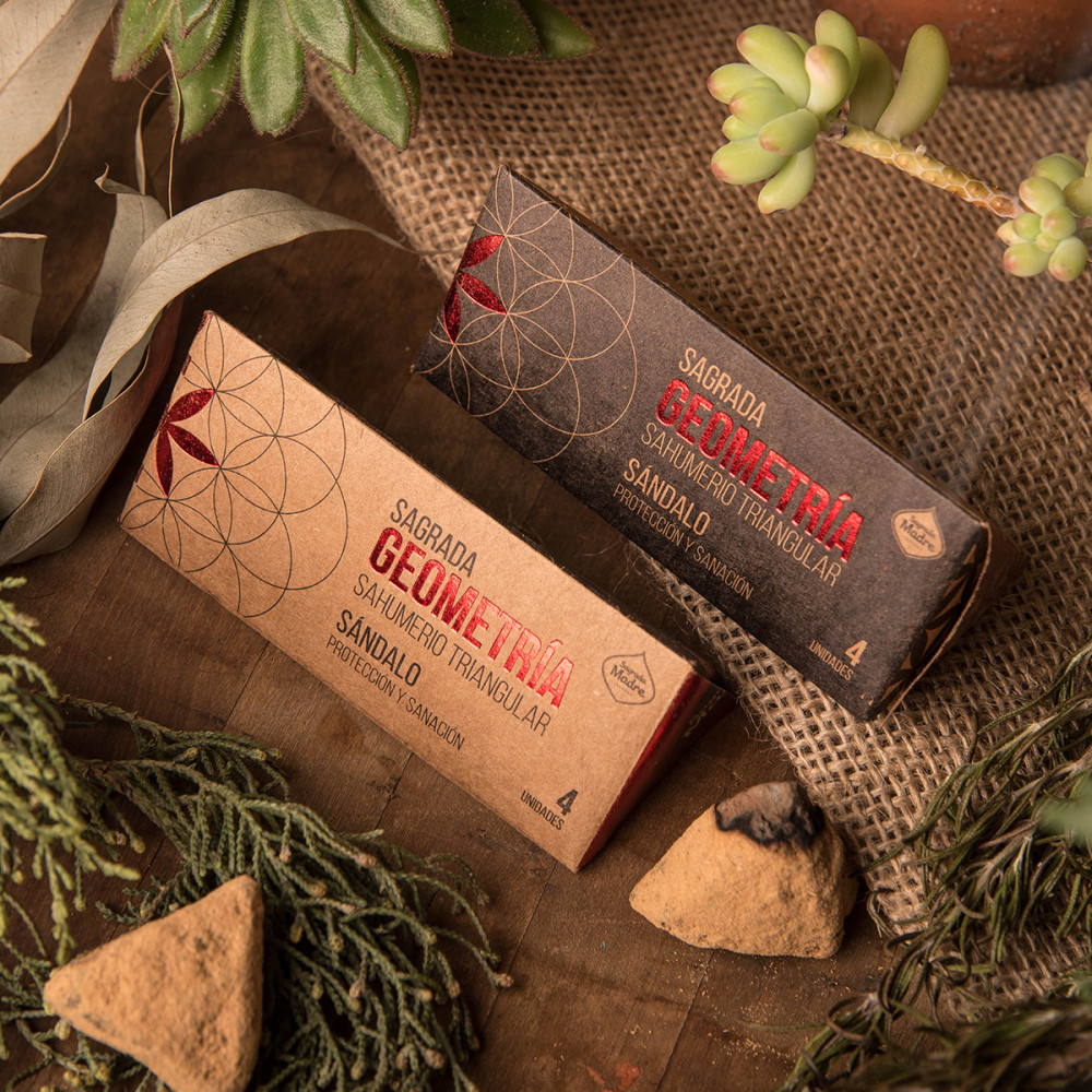 Sagrada Madre - Triangular Sandalwood Szantálfa Füstölő Háromszög