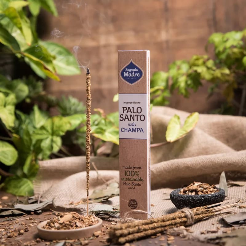 Sagrada Madre - Palo Santo with Champa Füstölőpálca