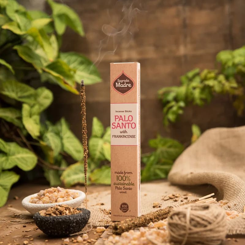 Sagrada Madre - Palo Santo with Frankincense - Palo Santo és Tömjén Füstölőpálca