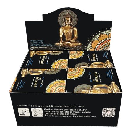 Goloka The Buddha kúpfüstölő – Arany Buddha Masala