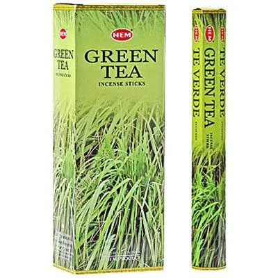 HEM Green Tea indiai füstölő – Zöld Tea (20 szál)