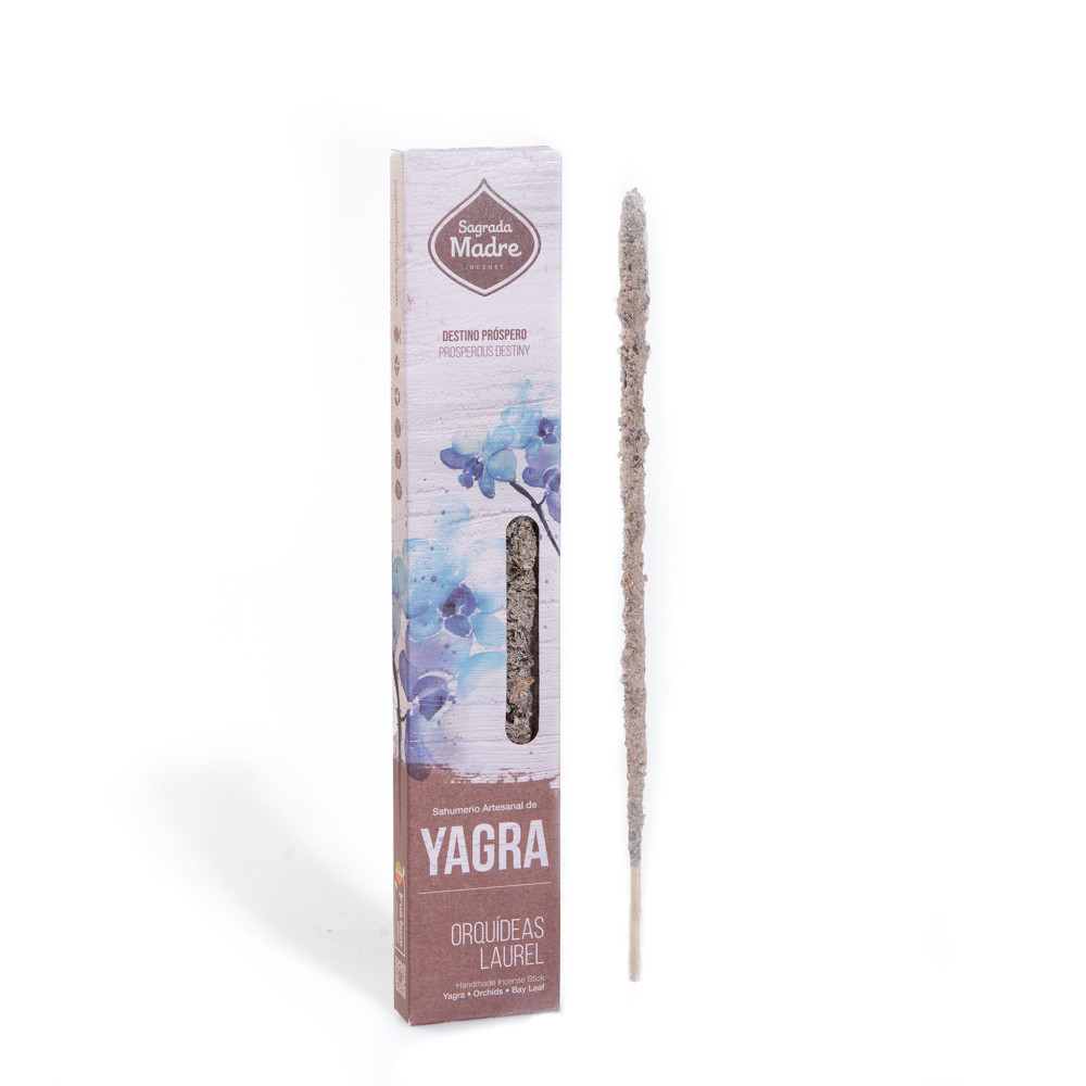 Sagrada Madre - Yagra Orchidea Babérlevél füstölőpálca