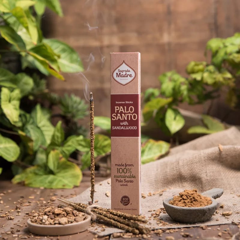 Sagrada Madre - Palo Santo with Sandalwood - Palo Santo és Szantálfa Füstölőpálca