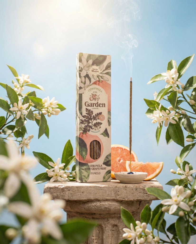 Sagrada Madre Garden Citronella & Grapefruit Füstölőpálca