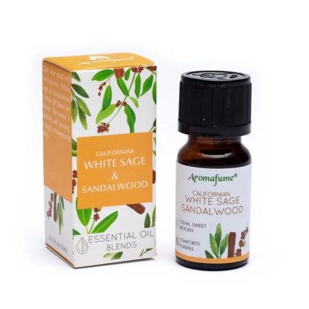 Aromafume - White Sage & Sandalwood - Fehér Zsálya és Szantálfa Esszenciális olajkeverék