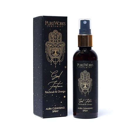 Aura tisztító permet (100ml) - Pacsuli és Narancs (100 ml)