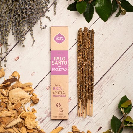 Sagrada Madre - Palo Santo with Violetas - Palo Santo és Ibolya Füstölőpálca