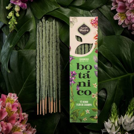 Sagrada Madre - Botanico Zöld Tea és Nag Champa füstölőpálca