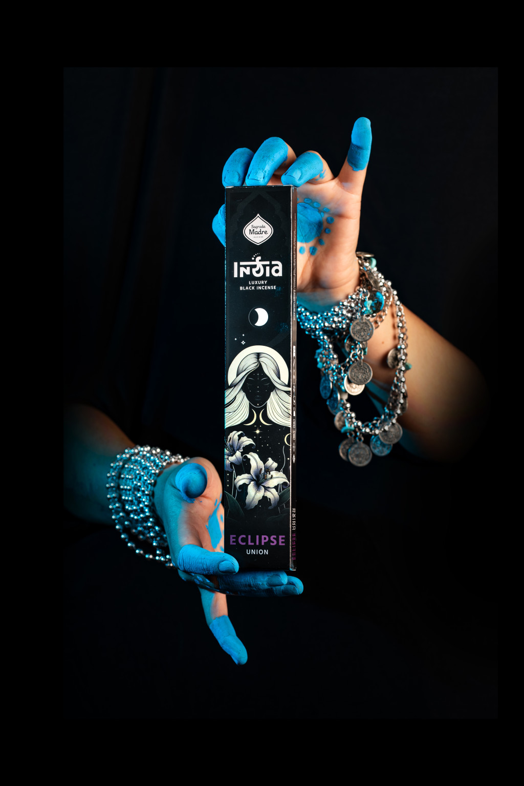 Sagrada Madre - Black India - Eclipse Füstölőpálca