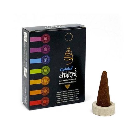 Goloka Chakra kúpfüstölő – Csakra Masala