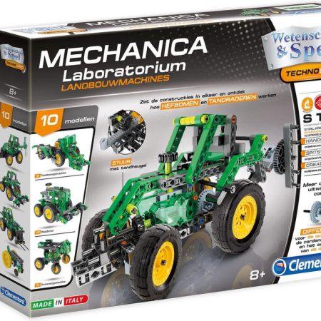 Mechanikus Labor Mezőgazdasági gépek építőjáték – Clementoni
