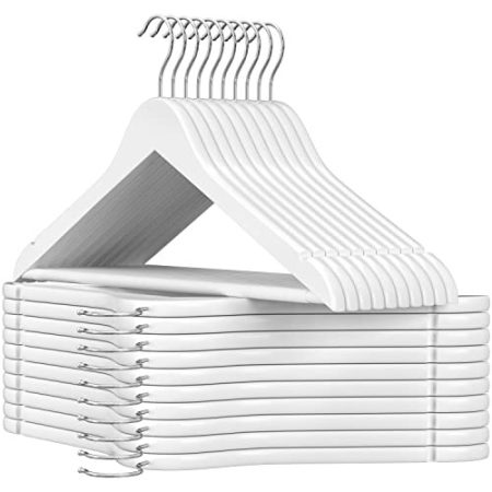 Vállfa készlet 20db csúszásmentes nadrágtartóval
