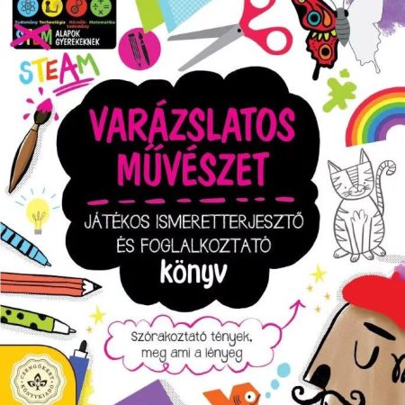 Varázslatos művészet – Játékos ismeretterjesztő és foglalkoztató könyv