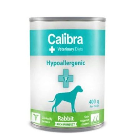 Calibra VD Dog Hypoallergenic Rabbit & Insect 6x400g