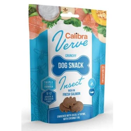 Calibra Dog Verve Crunchy Snack Insect & Salmon 150g