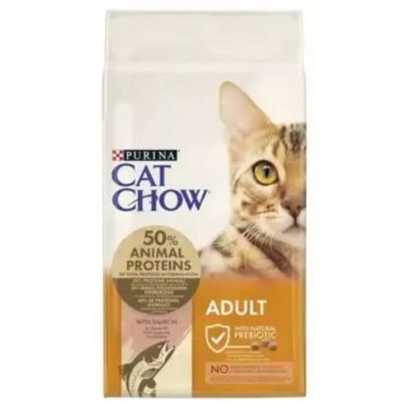 CAT CHOW Adult Lazacban gazdag száraz macskaeledel 15 kg