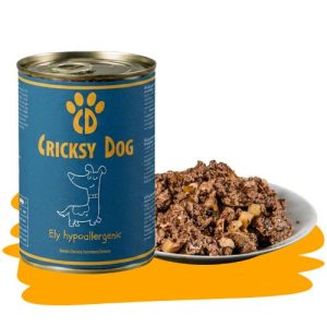 Ely Hipoallergén lazacos nedves kutyaeledel – 410 g - 12-es pack