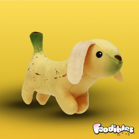 Foodibles illatos plüss állat 10 cm - Banán Blöki