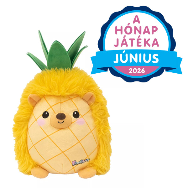 Foodibles illatos plüss állat 20 cm - Ananász Süni