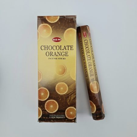 HEM Chocolate Orange indiai füstölő – Csokoládé Narancs illatú (20 szál)