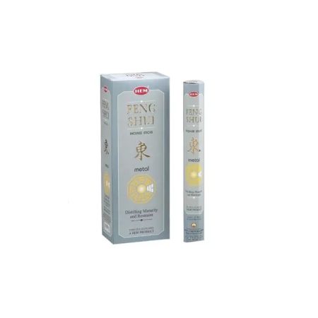 HEM feng Shui Metal indiai füstölő – Feng Shui Fém (20 szál)