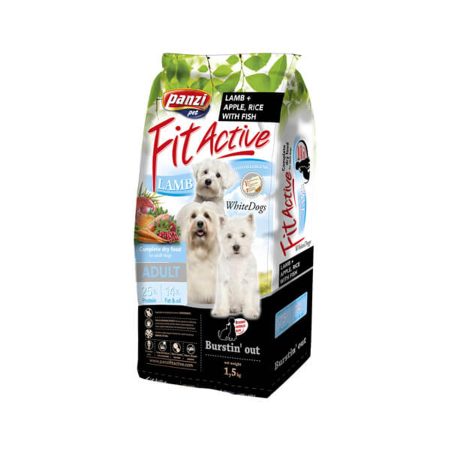 Panzi FitActive Hypoallergenic WhiteDogs Lamb