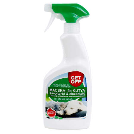 GET OFF Macska- és kutyariasztó és távoltartó spray