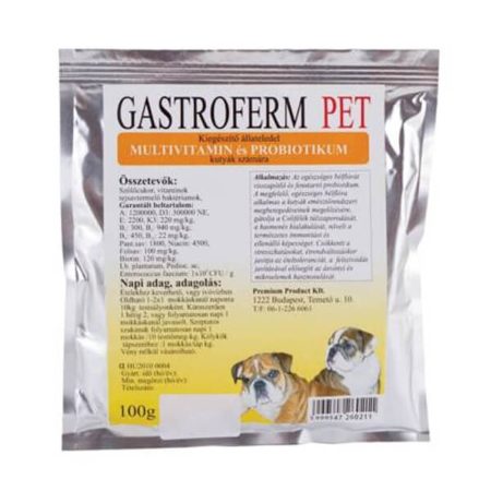 Gastroferm Pet probiotikum + vitamin por 100g