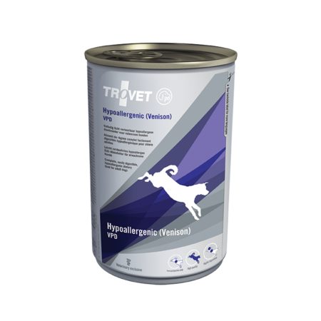 Trovet Hypoallergenic Venison&Potato Diet/VPD konzerv kutyáknak 6x400g