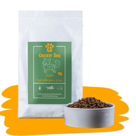Juliet Hipoallergén rovarfehérje alapú száraz kutyatáp - "legérzékenyebb kutyáknak" - 2 x 3 kg (=6 kg)