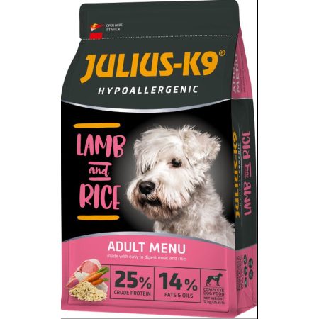 JULIUS-K9 Hypoallergenic Adult Lamb&Rice 3x12kg