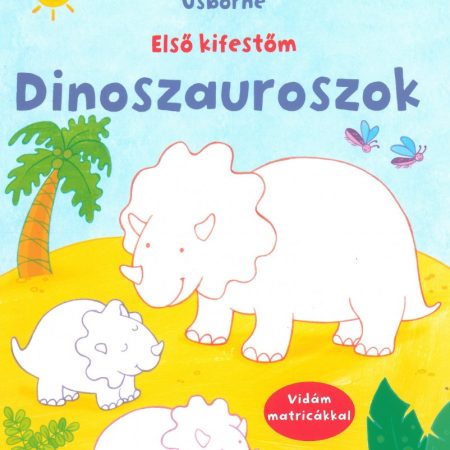 Dinoszauruszok - első kifestőm