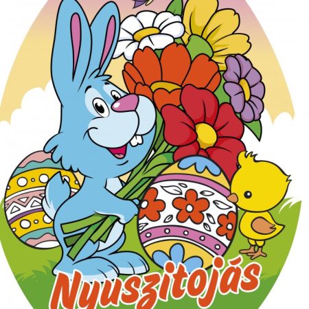Nyuszitojás - kifestő