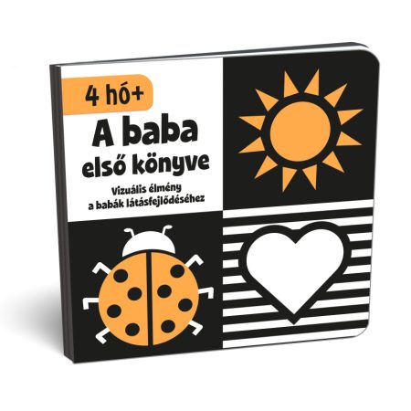 A baba első könyve 4 hó+ - vizuális élmény Új leporello