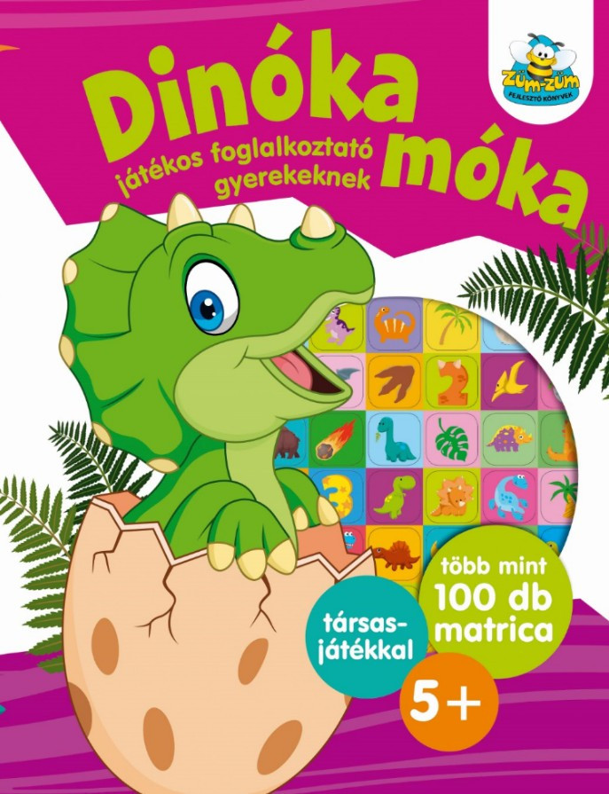 Dinóka móka - Játékos foglalkoztató gyerekeknek