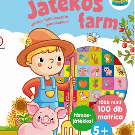 Játékos farm - Játékos foglalkoztató gyerekeknek