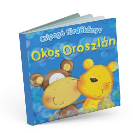 Okos oroszlán - fürdőskönyv (csipogó nélkül)