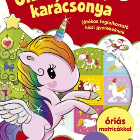 Unikornisok karácsonya - Játékos foglalkoztató gyerekeknek