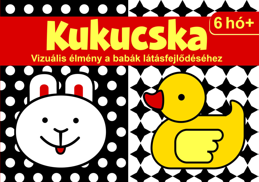 Kukucska - Vizuális élmény a babák látásfejlődéséhez (Szállítási sérült)