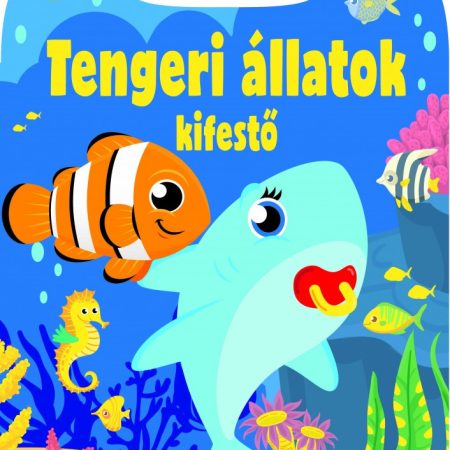 Tengeri állatok - kifestő