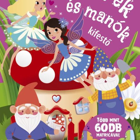 Tündérek és manók - kifestő