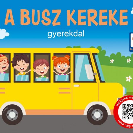 A busz kereke - gyerekdal (kartonkönyv)