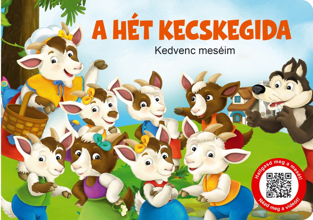 Kedvenc meséim - A hét kecskegida ( szállítási sérült )