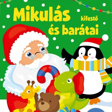 Mikulás és barátai - kifestő
