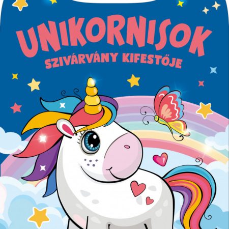 Unikornisok szivárvány kifestője