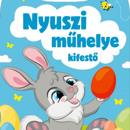 Nyuszi műhelye - kifestő