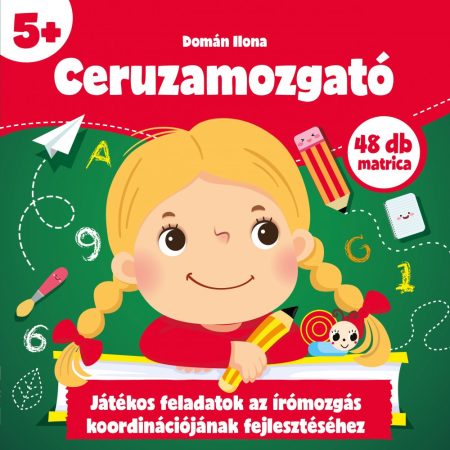 Ceruzamozgató - 48 db matrica 5+