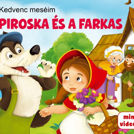 Kedvenc meséim- Piroska és a farkas 3+ (szállítási sérült)